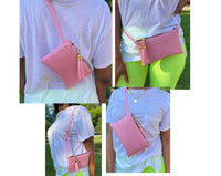 pink fanny packs, pink hip bags, pink wait bags